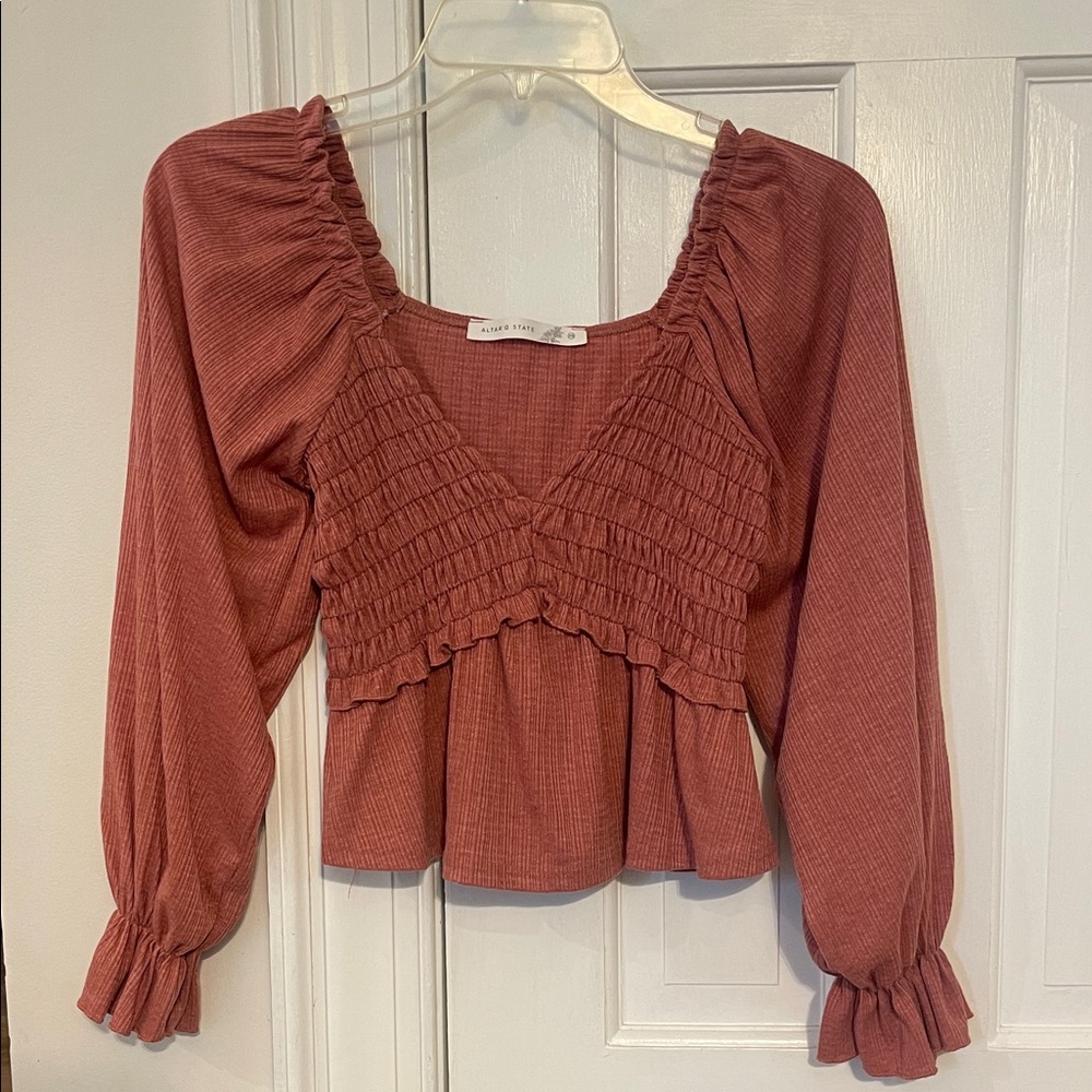 ALTAR’D STATE long sleeve blouse top